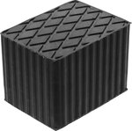 Rubberen pad voor hefplatforms 160 x 120 x 115 mm