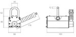 Hefmagneet 0,3 ton