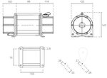 Batterij treklier 18V DC 0.14 ton