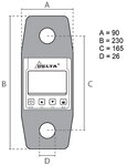 Kraanweegschaal 3 ton