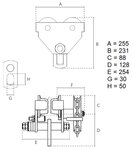 Hara Duwloopkat 1 ton