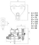 Hara Kettingloopkat 0,5 ton 6 meter bedieningshoogte