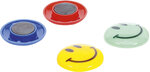 4-delige magneet set smile, diameter 40 mm