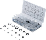 Assortiment O ringen, 225 delig, 3-22 mm 