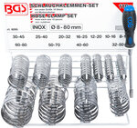 Bgs Technic Slangklem assortiment RVS rekje 111-dlg