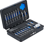 Schroeven uitdraaiset voor binnenzeskant 1,5 - 10 mm / T-profiel (voor Torx) T10 - T55 19-dlg