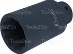 Aandrijfasdop 1/2, CrMo bi-hex 32mm