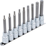 Dopsleutelbitset (1/2) T-profiel (voor Torx) 9-dlg