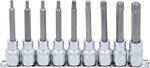 Dopsleutelbitset (1/2) T-profiel (voor Torx) 9-dlg