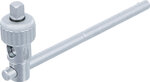 Dopsleuteladapter met ratelfunctie met schuifgreep 12,5 mm (1/2)
