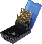 Bgs Technic Spiraalborenset HSS titanium gecoat 1 - 10 mm 19-dlg