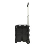 Transport trolley met inklapbare krat 25kg