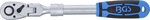 Ratel kniesleutel, uittrekbaar (1/2) 350 - 490 mm