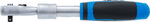 Ratelsleutel, uittrekbaar (1/4) 190 - 225 mm