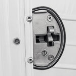Bestelwagen slot Blackstone Silver Slam 3 stuks met 3 sleutels