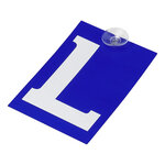 L-plaat 100x150mm met zuignap