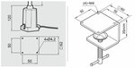 Flexibele led werklamp met grote ledstrip 300mm