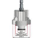 Bgs Technic Adapter 19 voor BGS 8027, 8098 voor Toyota