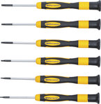 Micro schroevendraaierset T-profiel (voor Torx) 6-dlg