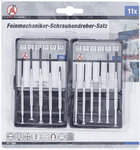 Horlogemaker schroevendraaierset 11-dlg