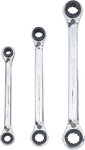 Double Ended Ratchet Wrench Set 4-in-1 8 x 9 - 18 x 19mm