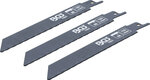 Set sabelzaagbladen voor metaal voor BGS 7367 3-dlg