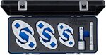 Bgs Technic Crowfoot kraaienpoot Sleutel Set 1/2 en 3/4 7 delig