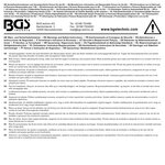 Vliegwielbevestigingsgereedschap voor Mercedes-Benz motoren M133, M270, M607, M651