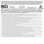 Bgs Technic Speciale dopsleutelset/schroefuitdraaier 17 - 26 mm 7-dlg