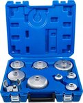 Bgs Technic Oliefiltersleutelset diameter 27 - 88,8 mm 9-delig