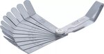 Bgs Technic Precisie voelermaten, gebogen 12-bladen
