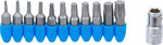 Bgs Technic Bit Set 6,3 mm (1/4) aandrijving Torx (voor Torx) 11 stks