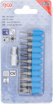 Bgs Technic Bit Set 6,3 mm (1/4) aandrijving Torx (voor Torx) 11 stks