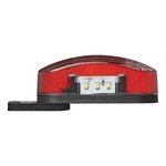 Breedtelicht LED rood/wit links