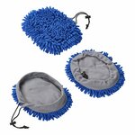 Chenille microvezel hoes voor telescopische wasborstel 150650V01/150652V01 blauw