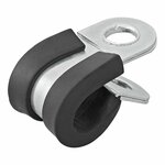 Kabelklem 8 mm met rubber bescherming x10 stuks