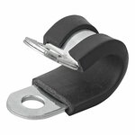 Kabelklem 10 mm met rubber bescherming x10 stuks