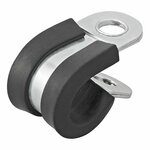 Kabelklem 10 mm met rubber bescherming x10 stuks