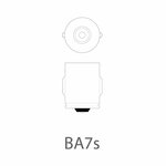 Autolamp 12V 2W BA7s x10 stuk