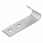 Haak schroefbaar metaal 72 x 21 x 2 mm