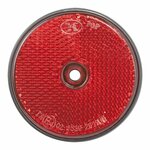 Reflector rood 60mm schroefbevestiging