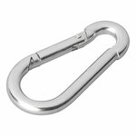 Karabijnhaak metaal 5x50mm x10 stuks