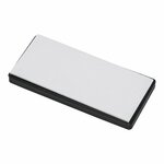Reflector rood 85x39mm zelfklevend met grondplaat