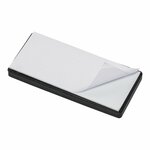 Reflector rood 85x39mm zelfklevend met grondplaat