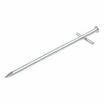 Rotspen 17cm metaal met aangelaste dwarspen