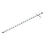 Rotspen 23cm metaal met aangelaste dwarspen