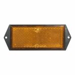 Reflector oranje 104x40mm schroefbevestiging