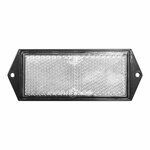 Reflector wit 104x40mm schroefbevestiging