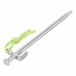 Rotspen 20 cm gegalvaniseerd staal met L-haak Heavy Duty