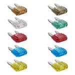 Steekzekeringen mini assorti 10 stuks